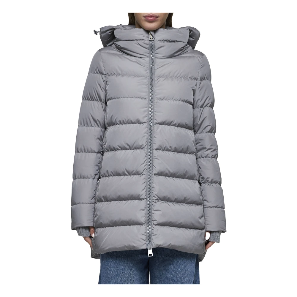 Herno Grijze Winterjassen Gray Dames