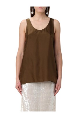 brown-silk-sleeveless-top