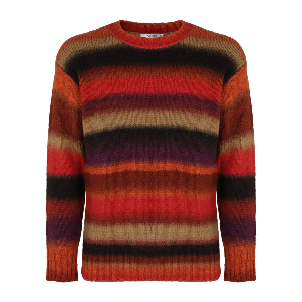 Kangra Gestreepte Gebreide Trui Multicolor Heren