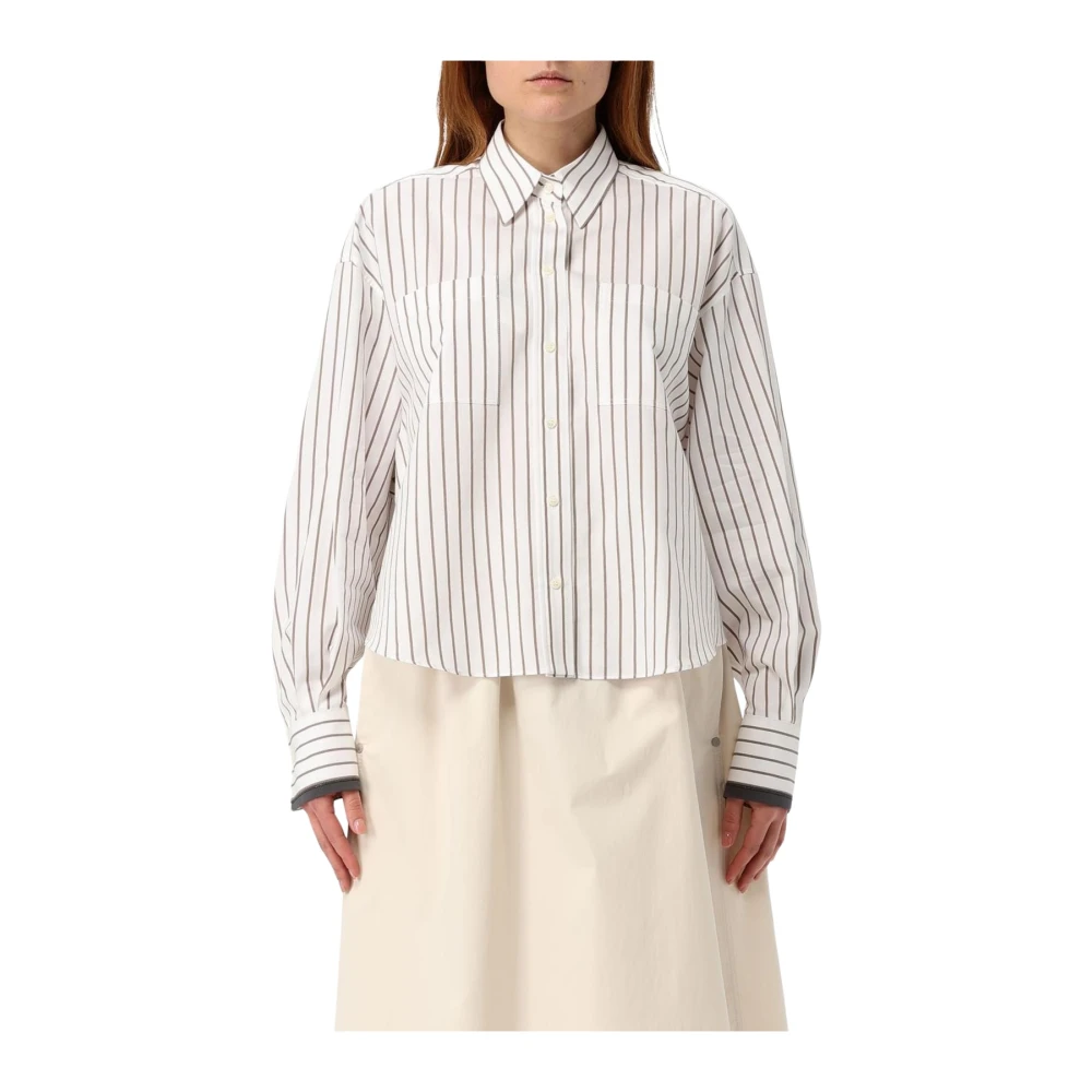 Blouses & Shirts > Shirts - - Brunello Cucinelli - Modalova