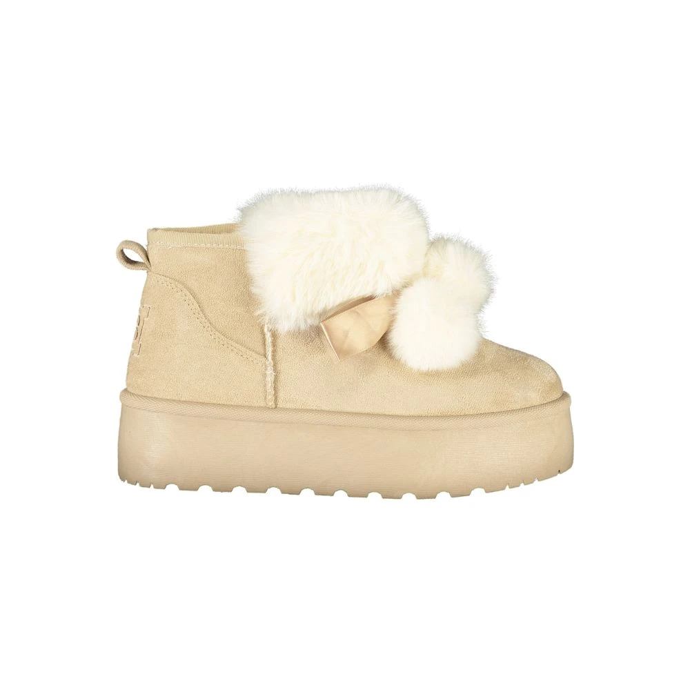 Laura Biagiotti Women's Beige Ankle Boots