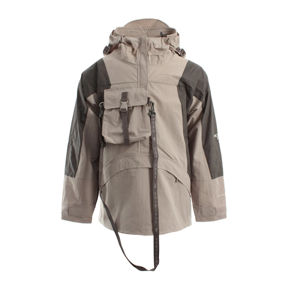 The North Face Men's Gray Lightweight Anorak Jacket - Fleece Jackets - Xl - Sport