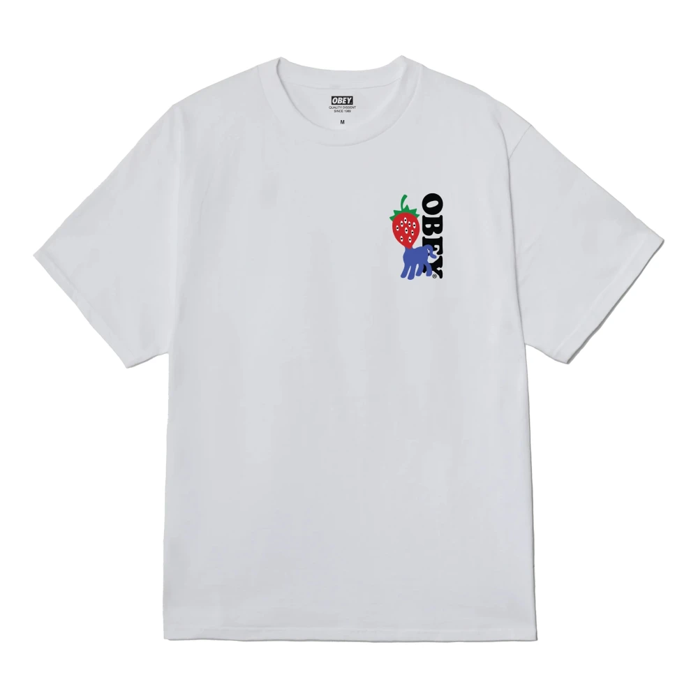 Obey - Tops > T-Shirts - White - Obey - Modalova