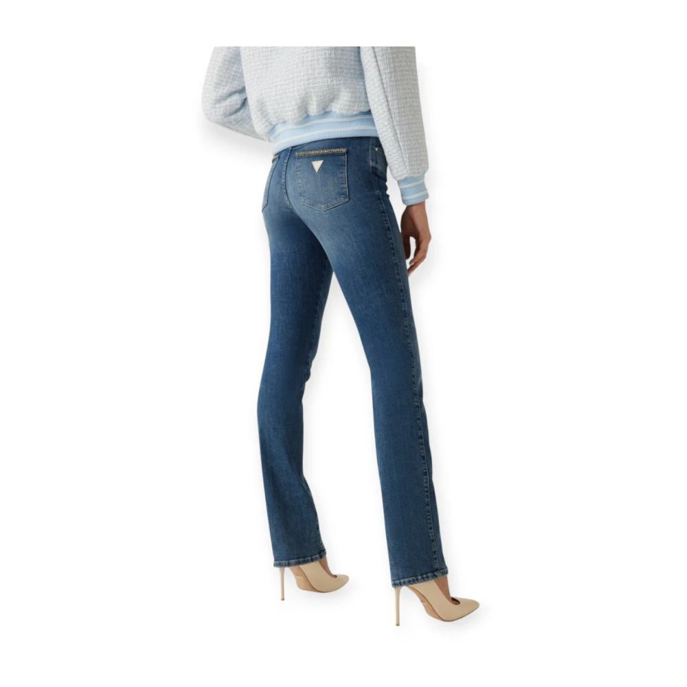 Guess Katoenen Jeans Blue Dames