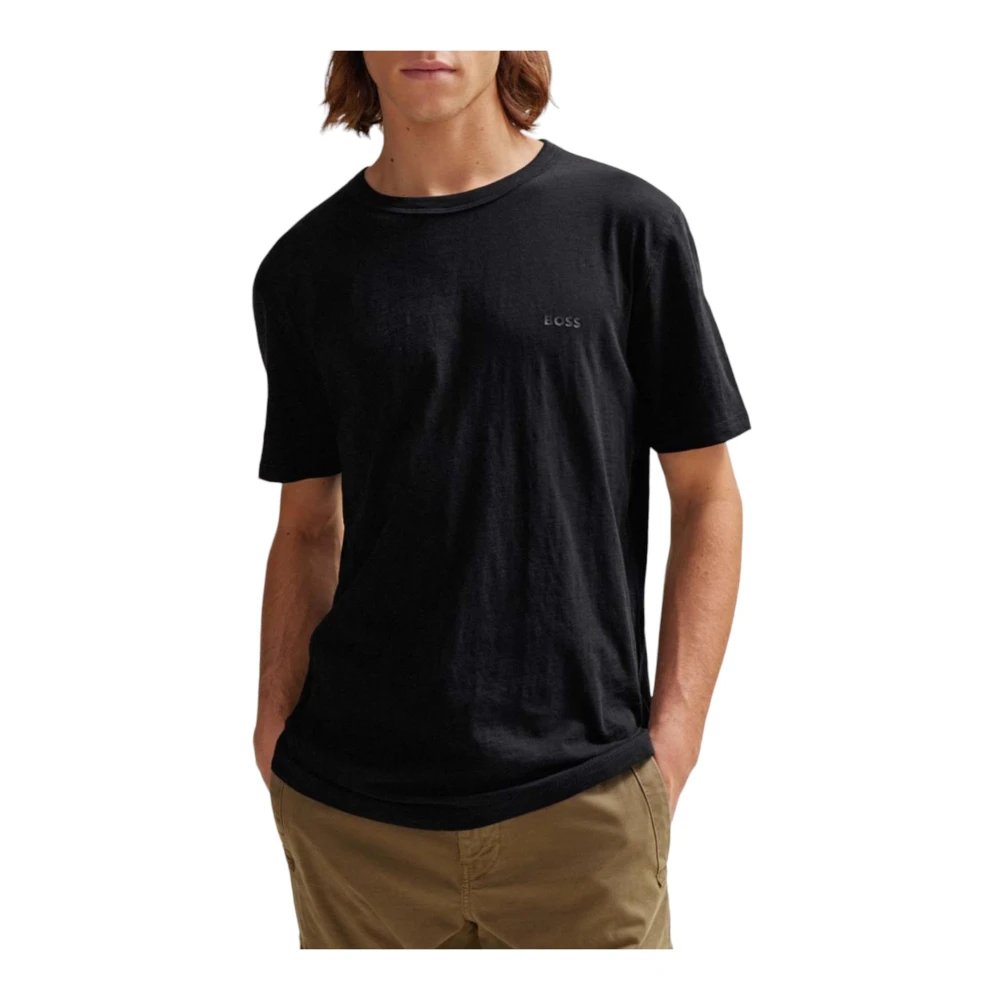 Hugo Boss Korte Mouw T-shirt Black Heren