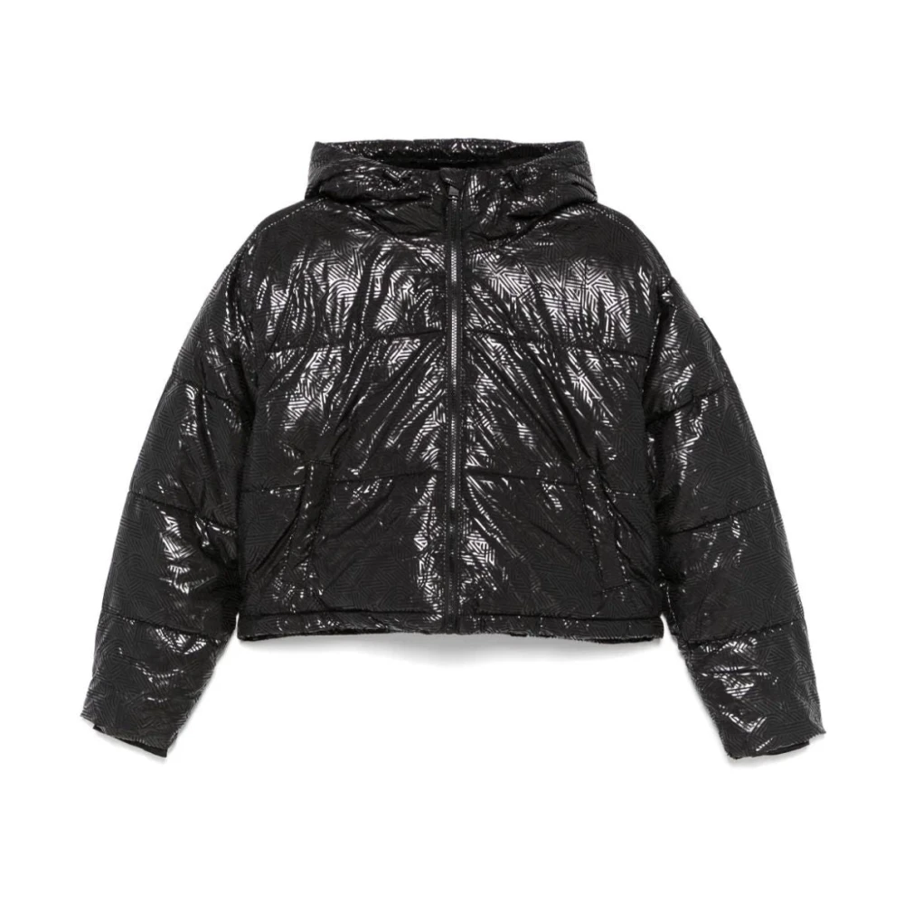 DKNY Zwarte Puffer Donsjas Black Dames