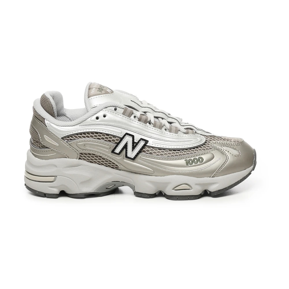 New Balance Men's Gray Trainers With Synthetic Upper And Logo Details - Sneakers - 8 1/2 Uk - Shoes