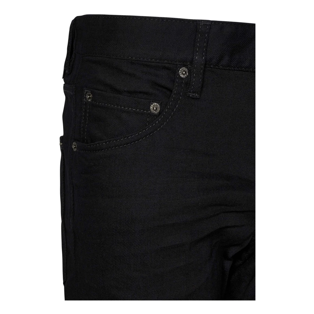 Dsquared2 Zwarte Bull Skater Skinny Jeans Black Heren