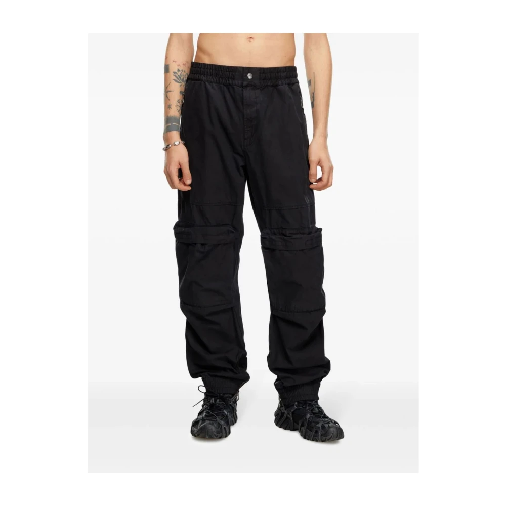Diesel Stijlvolle Herenbroek Aw24 Black Heren