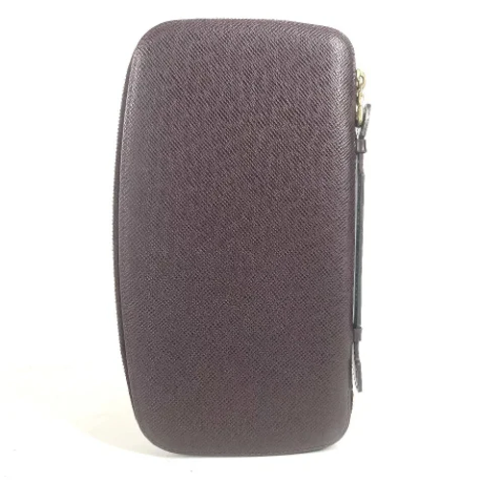 Louis Vuitton Vintage Pre-owned Leather wallets Red Dames