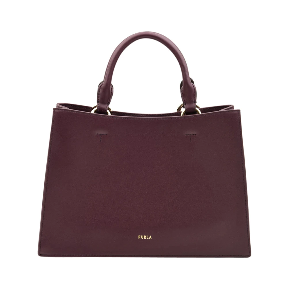 Furla Stijlvolle Bruine Dameshandtas Purple Dames