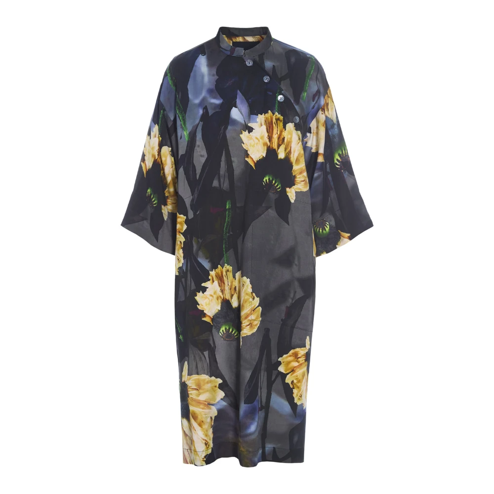 Bitte Kai Rand Oversize Jungle Poppy Jurk Multicolor Dames