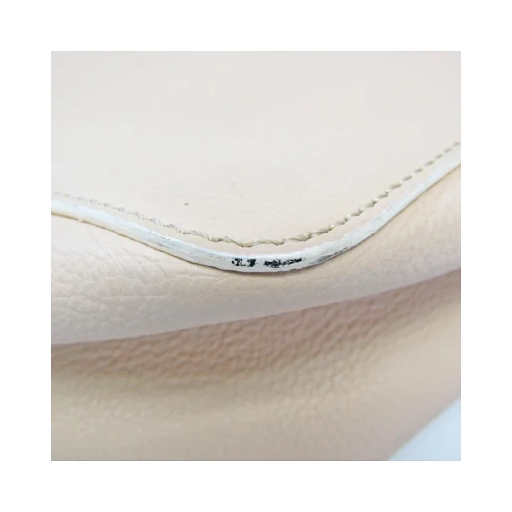 Chloé Pre-owned Leather shoulder-bags Beige Dames