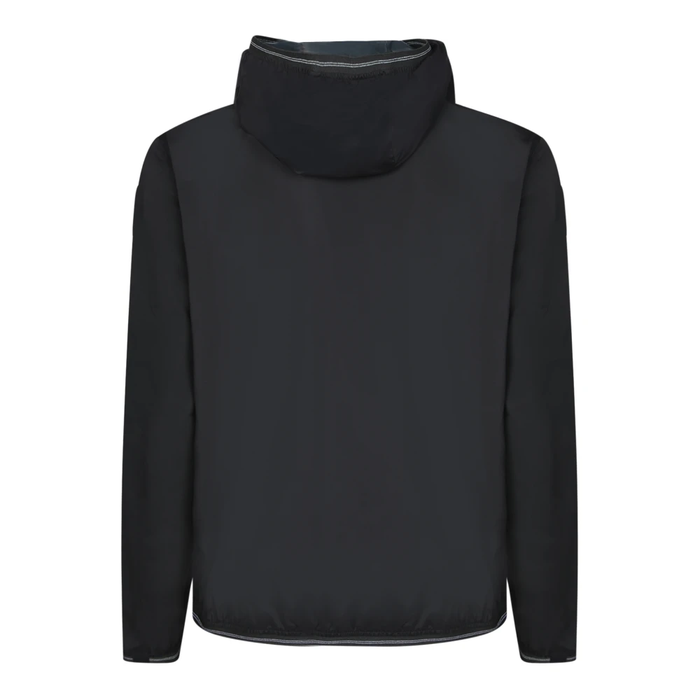 Blauer Stijlvolle waterafstotende jas Black Heren