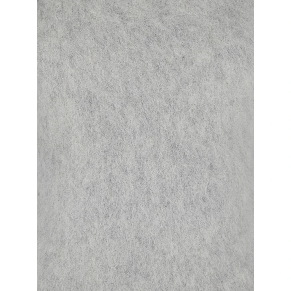SPORTMAX Grijze Alpaca Coltrui Trui Vrouw Gray Dames