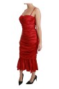 robe-rouge-en-soie-mermaid-fit-and-flare