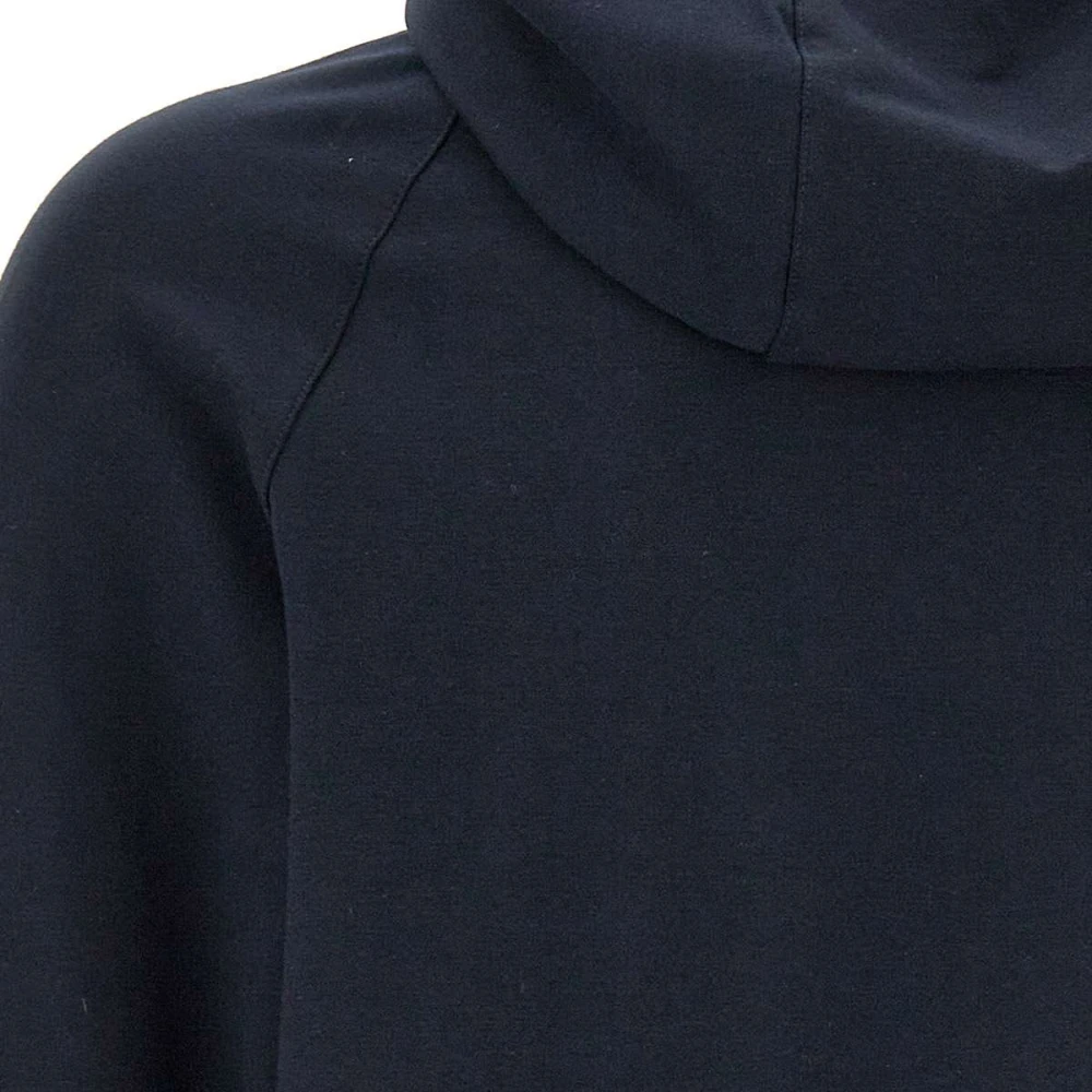 PAUL & SHARK Blauwe Hoodie met Rits Blue Heren