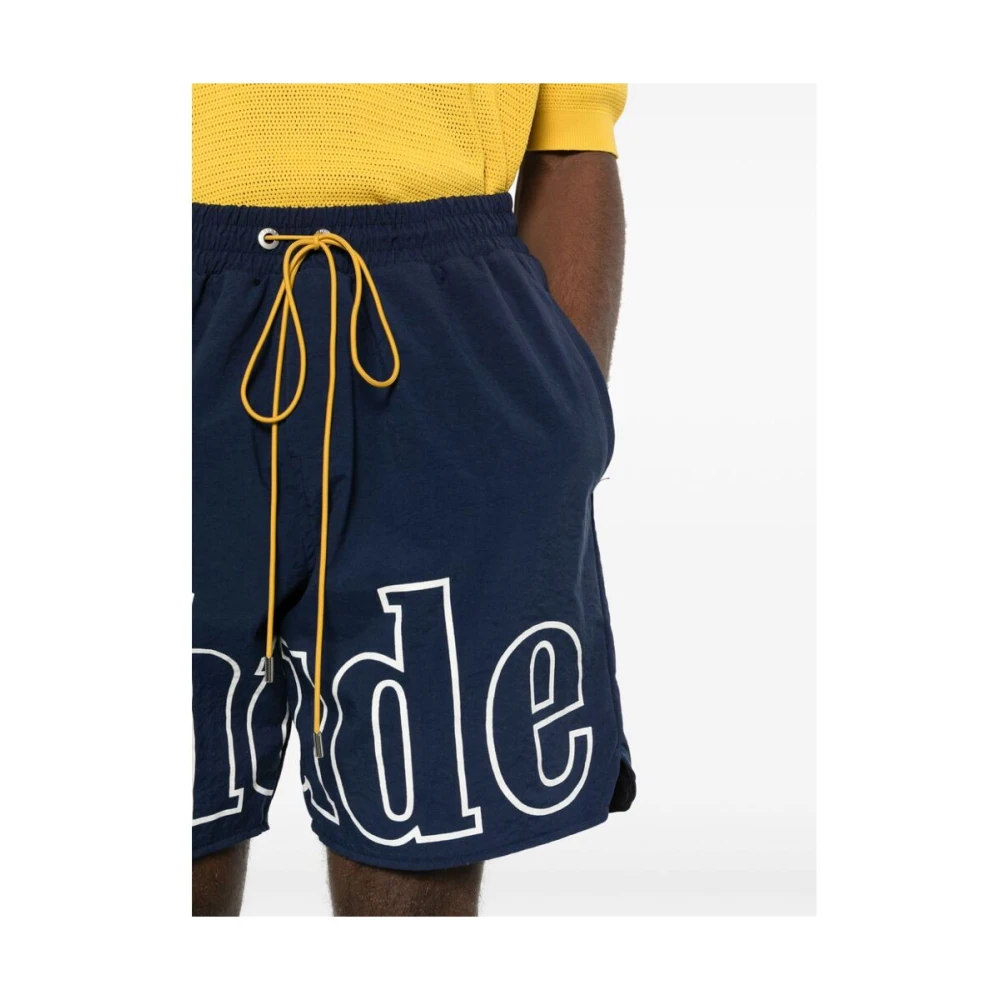 Rhude Casual Shorts Blue Heren