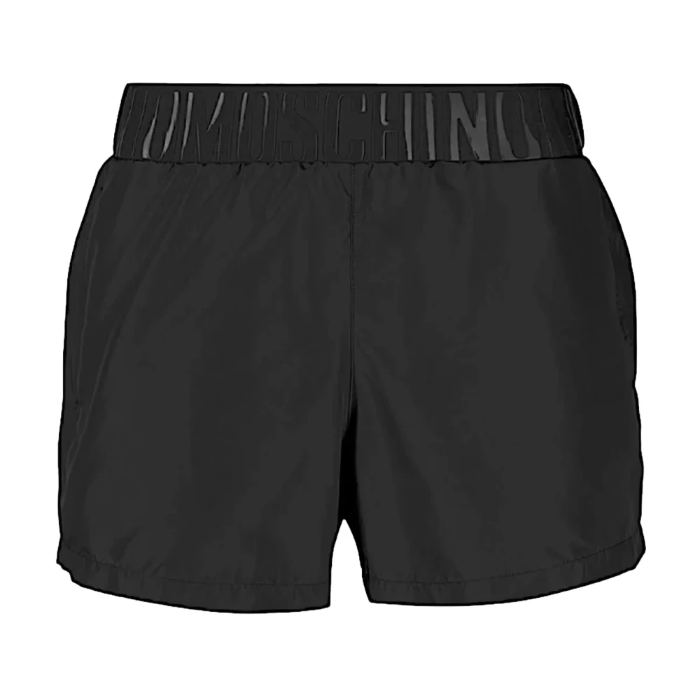Moschino Zwart Zee Kleding Stijlvol Model Black Heren
