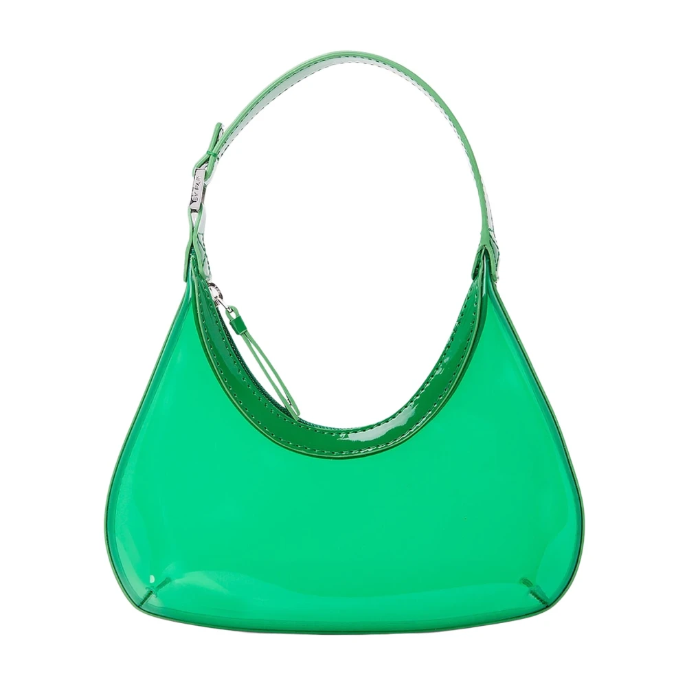 By Far Green Shoulder Bags, Female, One Size, Baby Amber Handbag