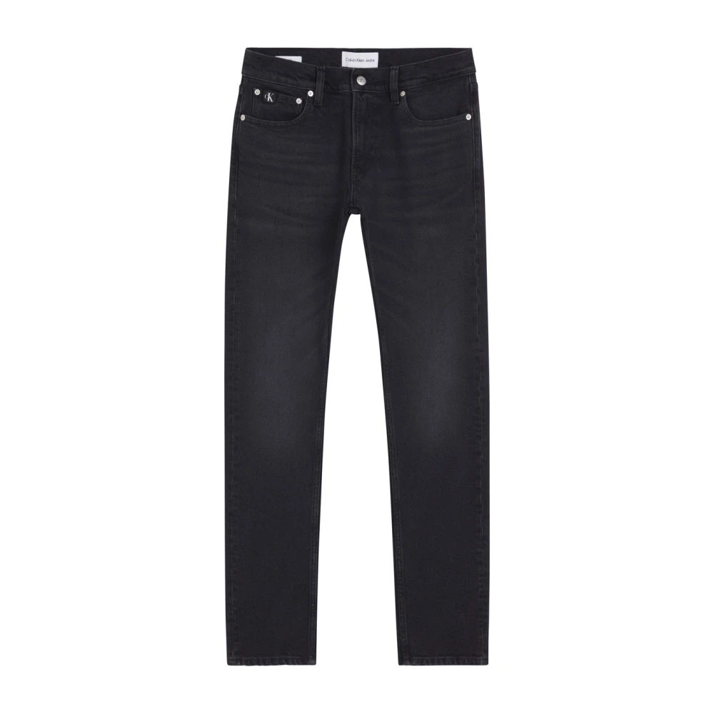 Calvin Klein Zwarte Slim Jeans Black Heren