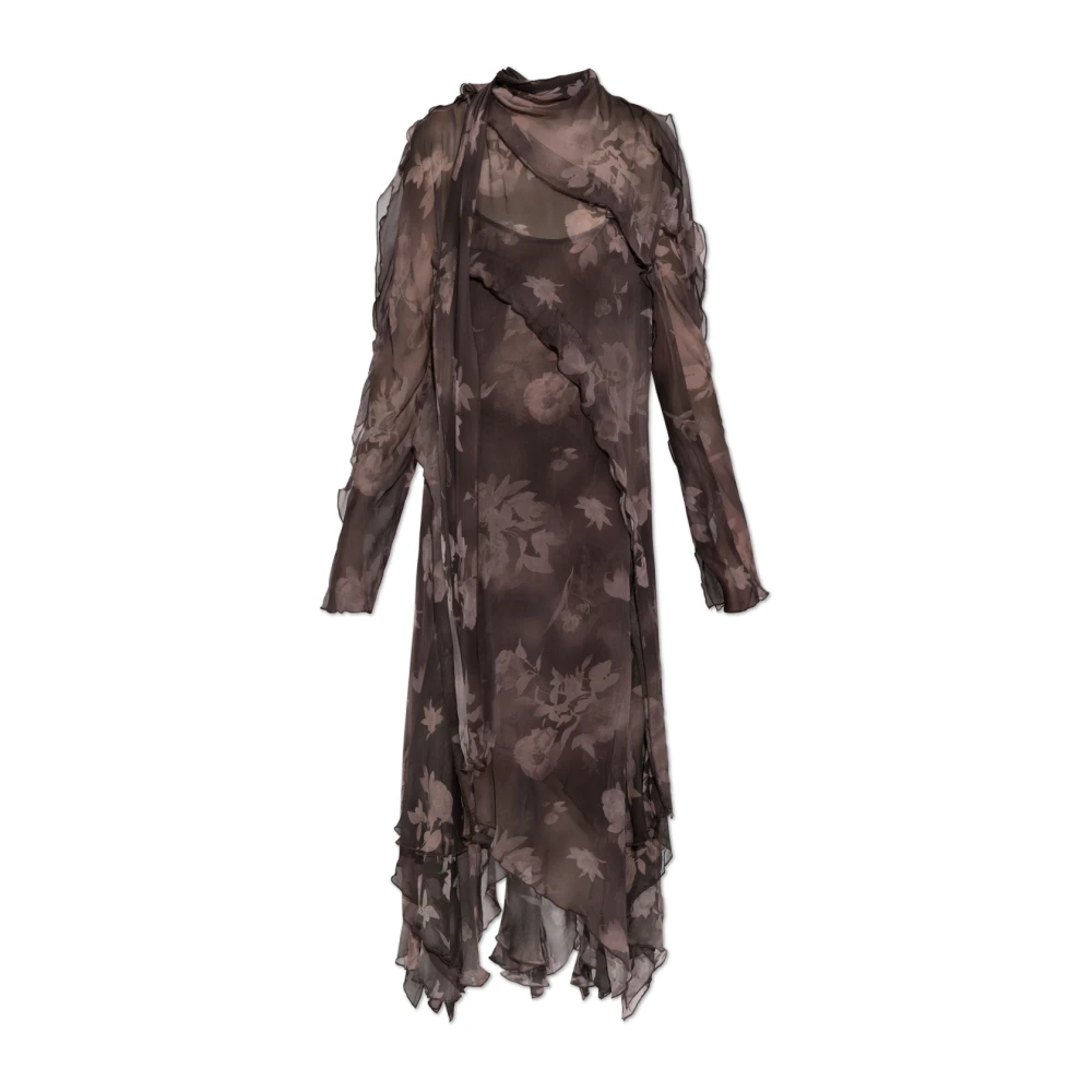 Diesel Vestido D-Riadi Dresses Mujer Marrón Xs