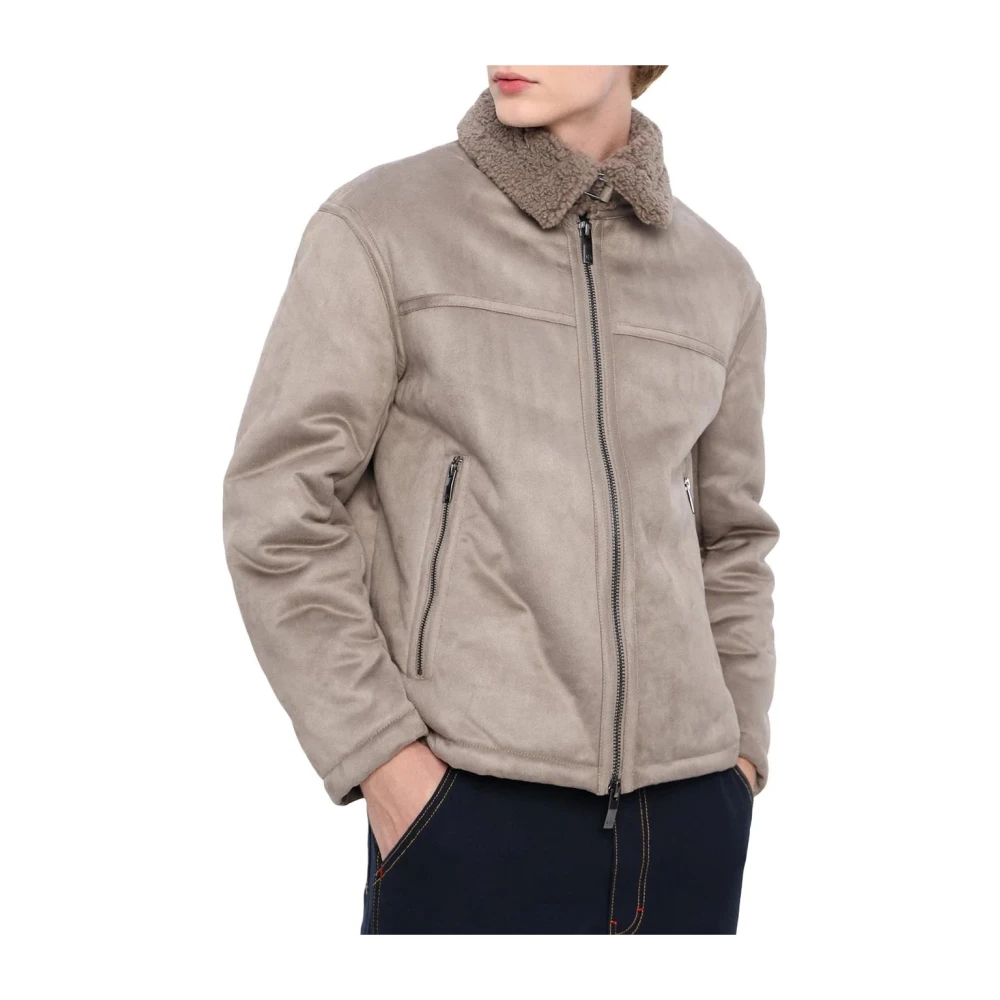 Armani Exchange Kort Winterjas Beige Heren