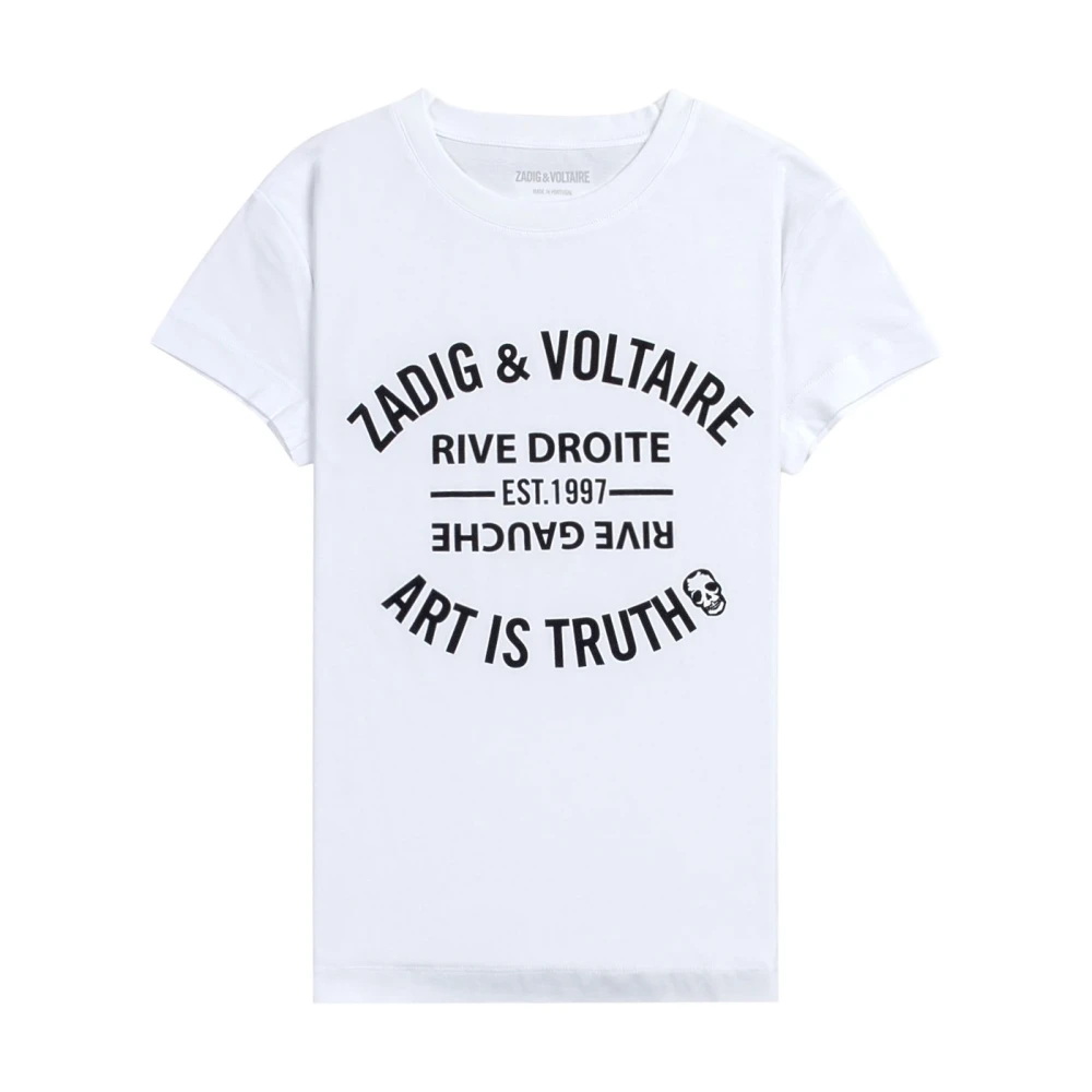 Zadig & Voltaire Walk Blason Shirts White Dames