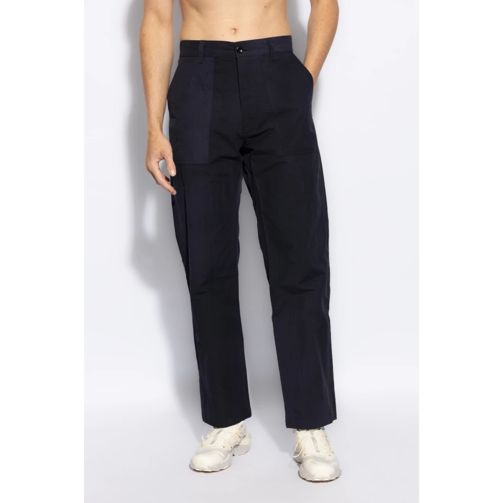 Norse Projects Broek Blue Heren