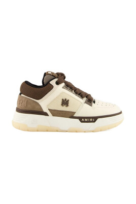 sneaker-en-cuir-marron-avec-maille-lacets