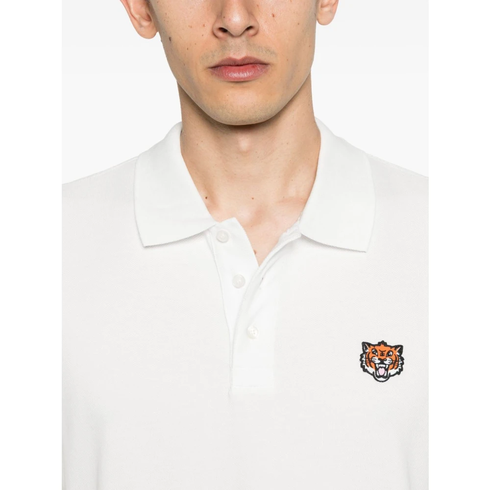 Kenzo Witte T-shirts en Polos White Heren