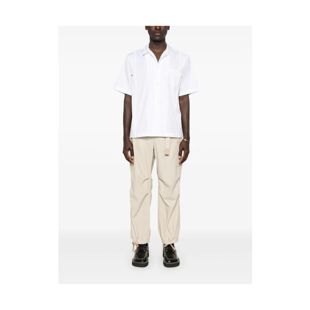 Sacai Beige Cargo Broek met Zakken Beige Heren
