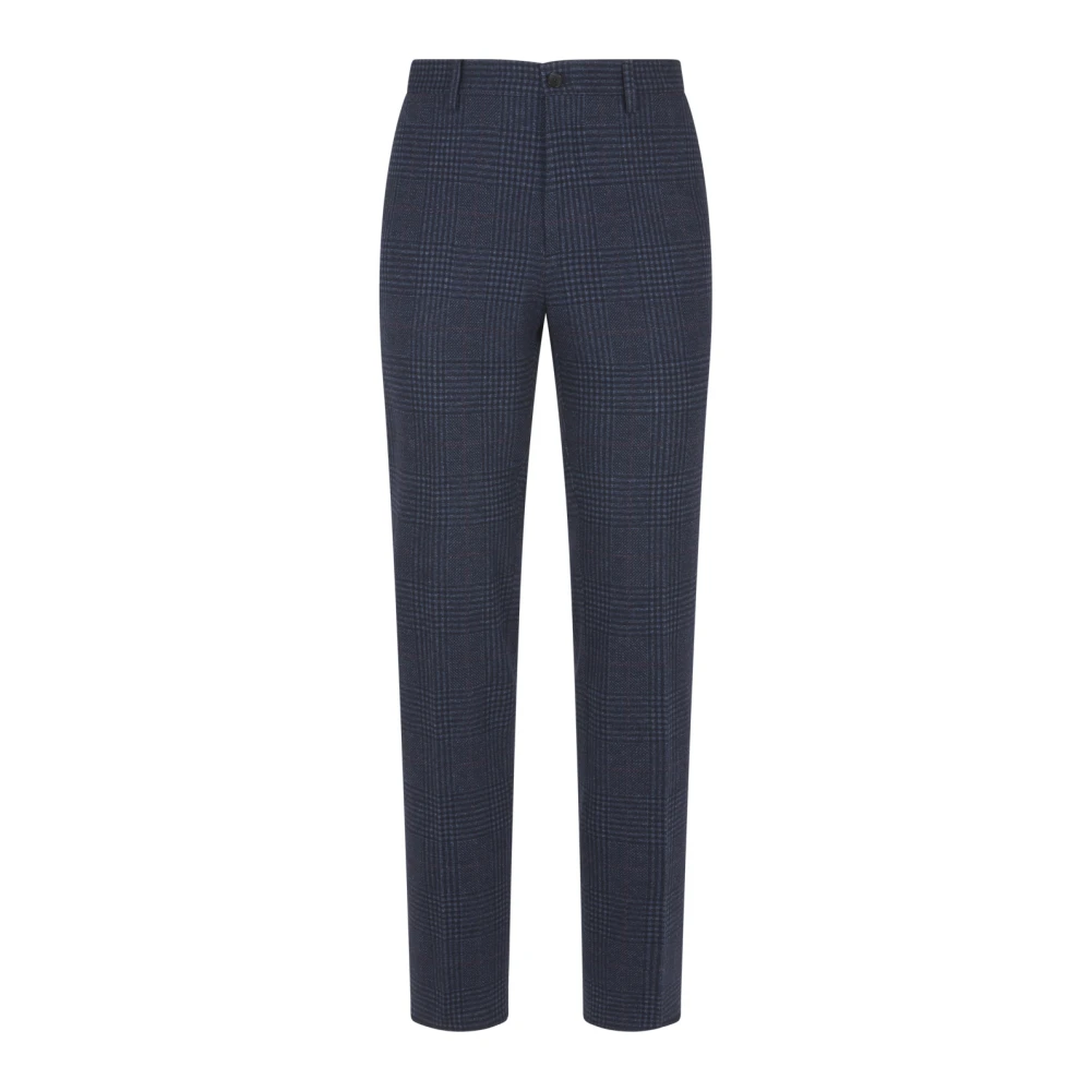 ETRO Blauwe Roma Broek Blue Heren