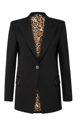 Cady Blazer Crystal Skull with Crystals
