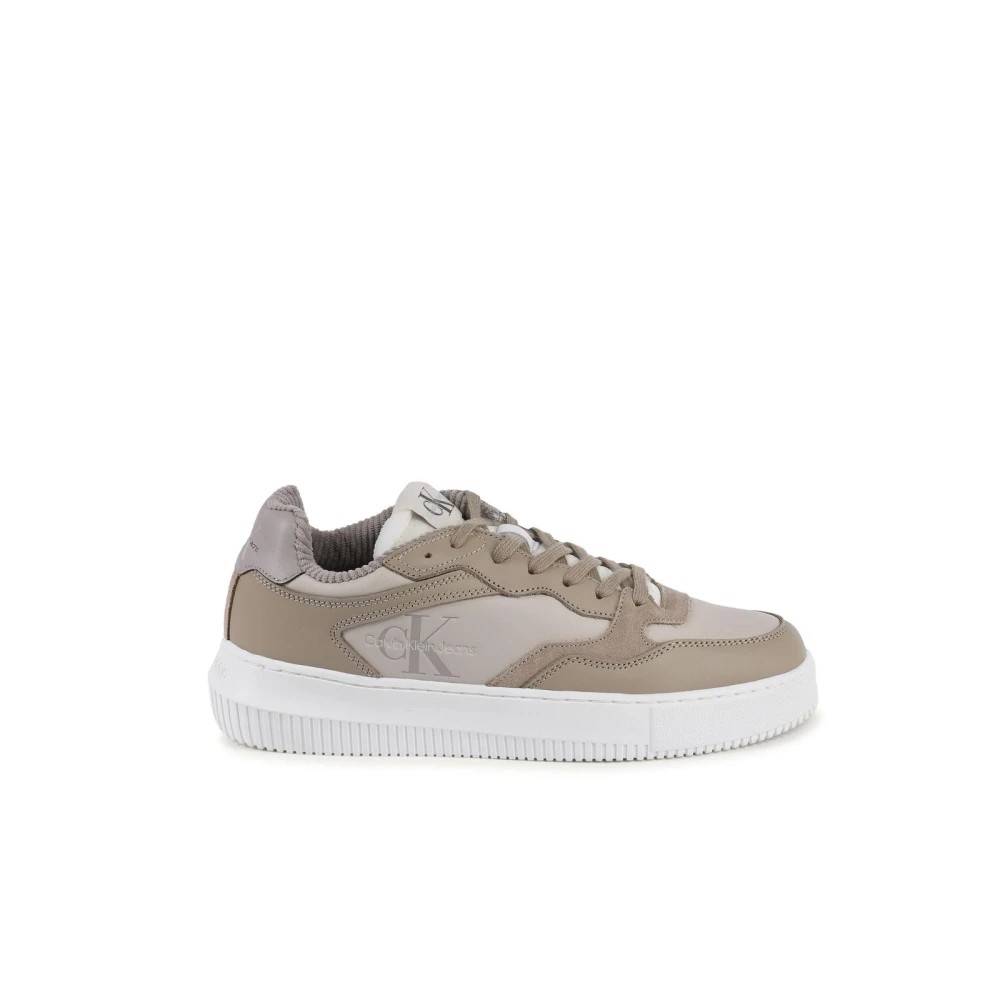 Calvin Klein Women's Beige Platform Sneakers