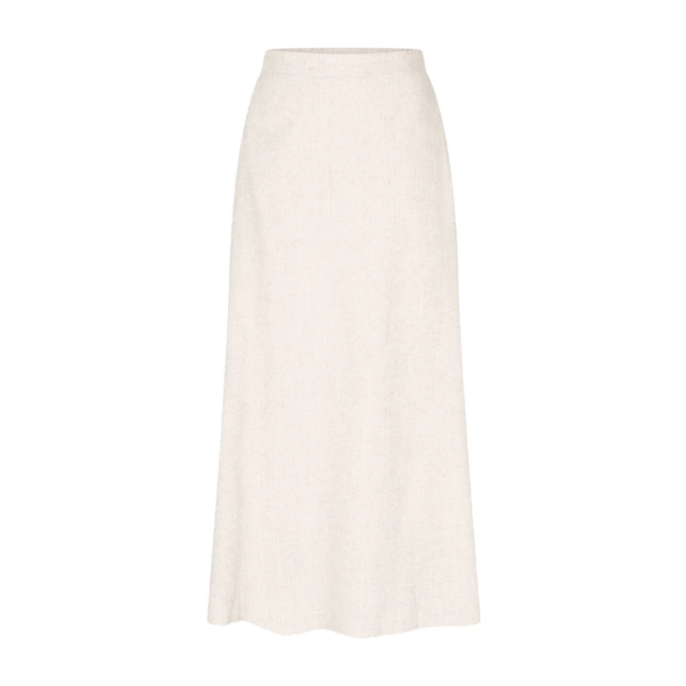 Aimée the Label Lange Rok Philippa2 White Dames