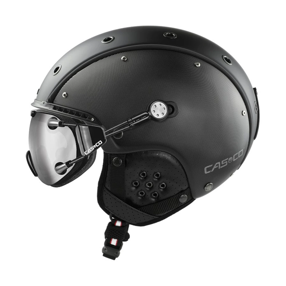 Casco Airwolf Schwarz Structur Helm Black Unisex