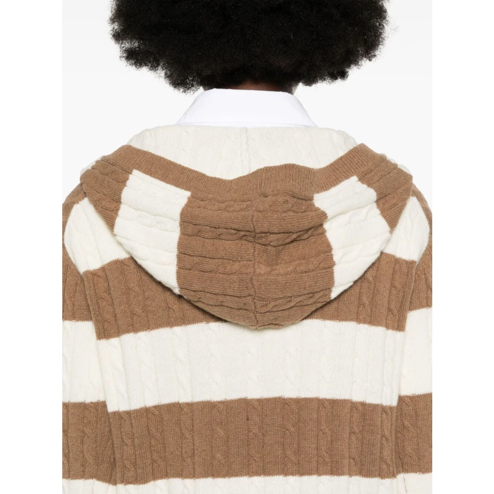 Semicouture Ivory Desert Style Zoe Jurk Multicolor Dames