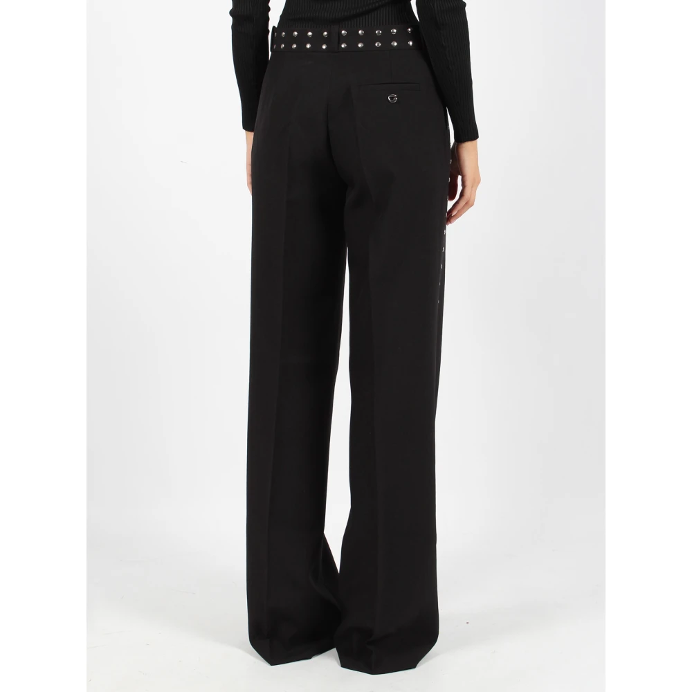 Coperni Studded Wijde Broek Black Dames