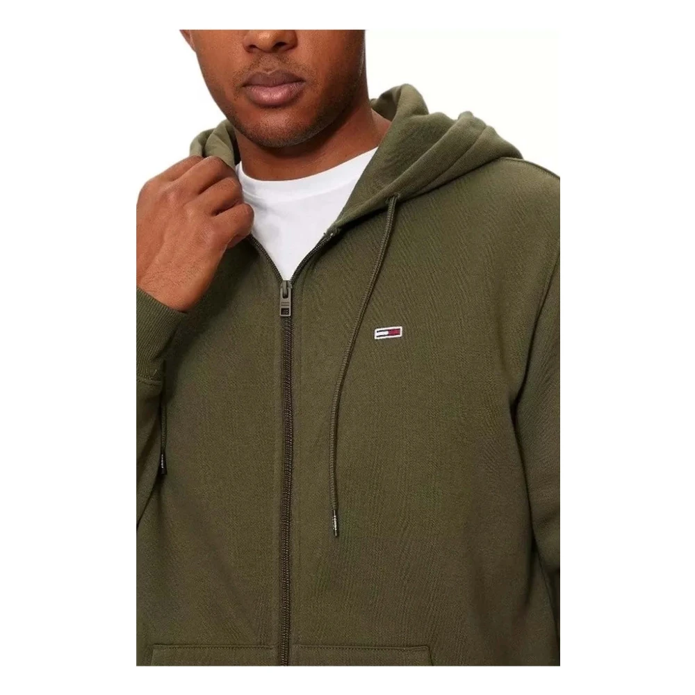 Tommy Jeans Hoodie Green Heren