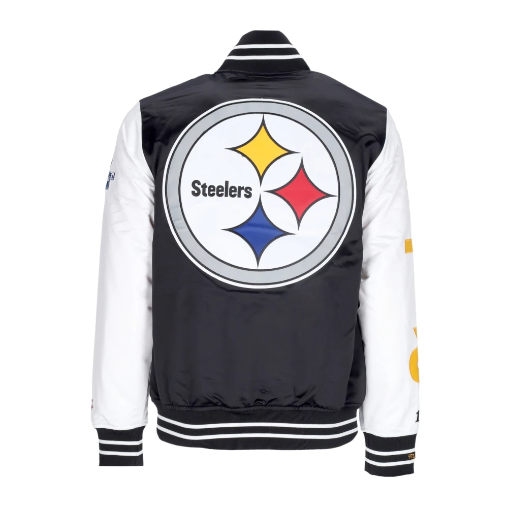 Mitchell & Ness NFL Team Origins Bomberjack Zwart Wit Multicolor Heren
