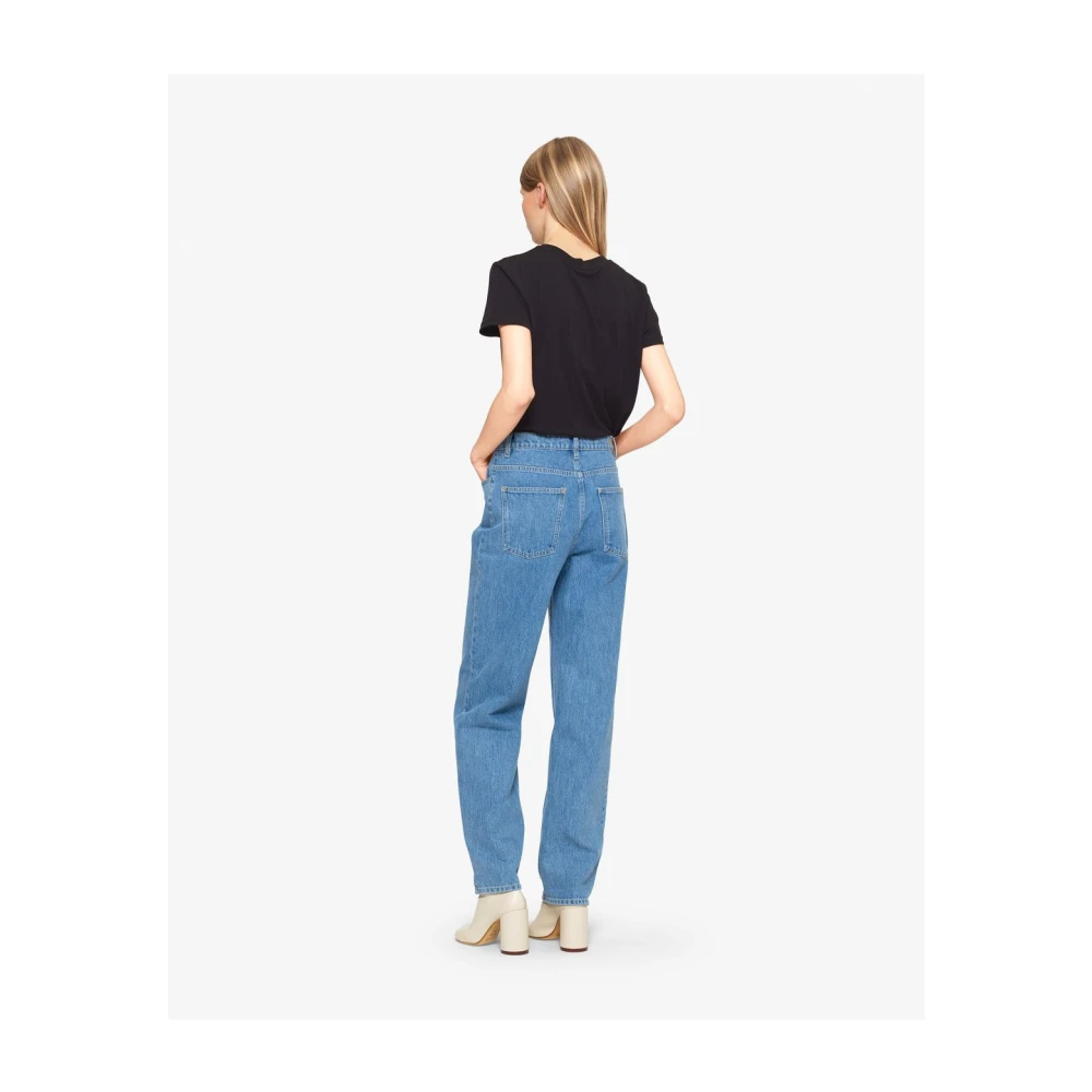 BAUM UND PFERDGARTEN Hoge taille katoenen jeans Blue Dames