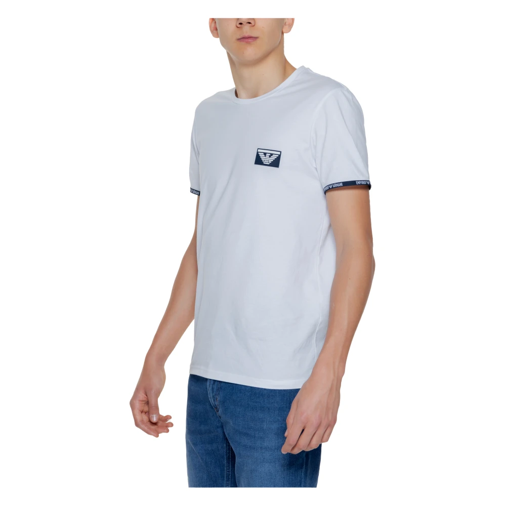Emporio Armani Heren Ondergoed T-Shirt Lente Zomer Collectie White Heren