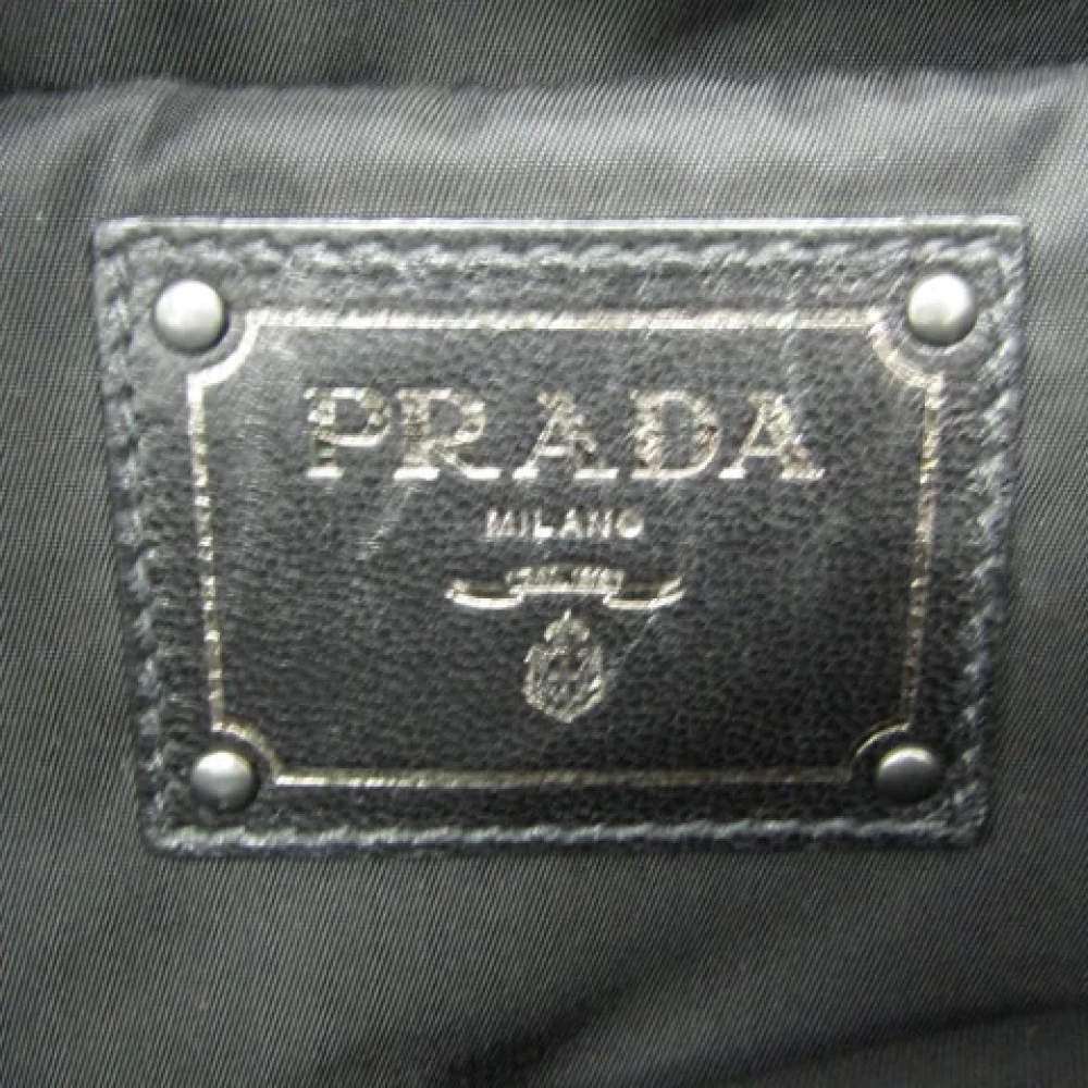 Prada Vintage Pre-owned Fabric prada-bags Purple Dames