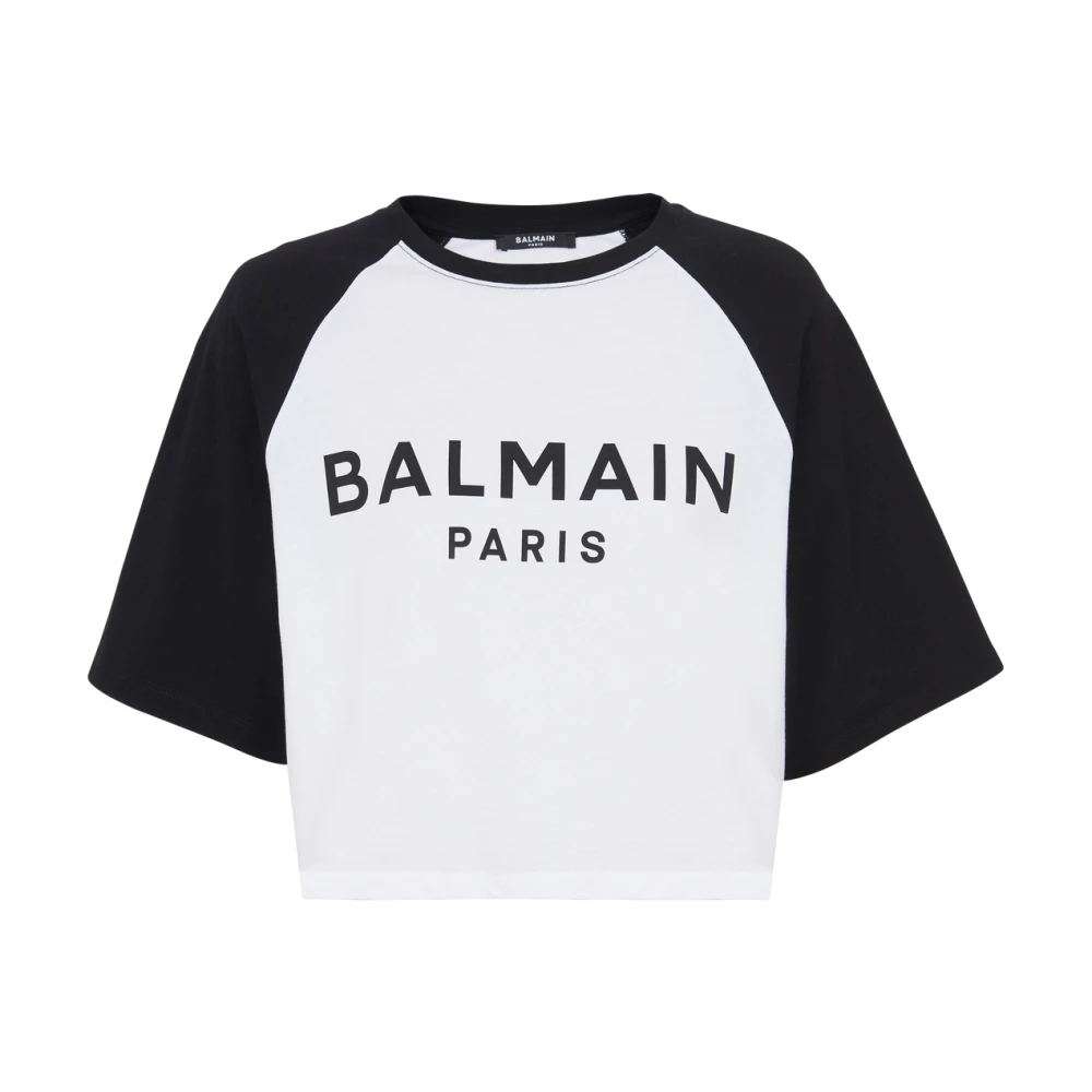 Balmain Paris T-shirt Black Dames