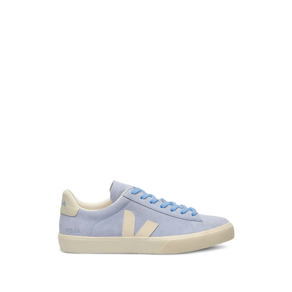 Veja Campo Suede Dames Schoenen Blauw