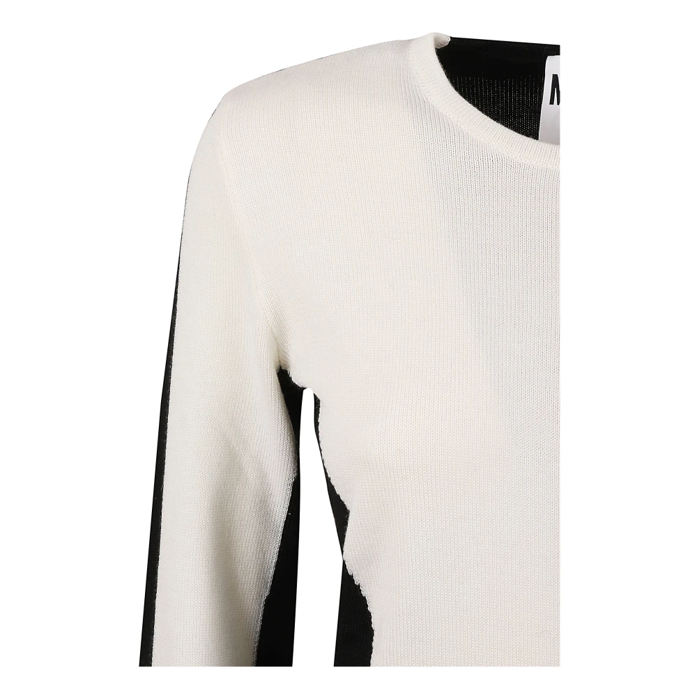 Moschino Witte Sweater Maglia White Dames