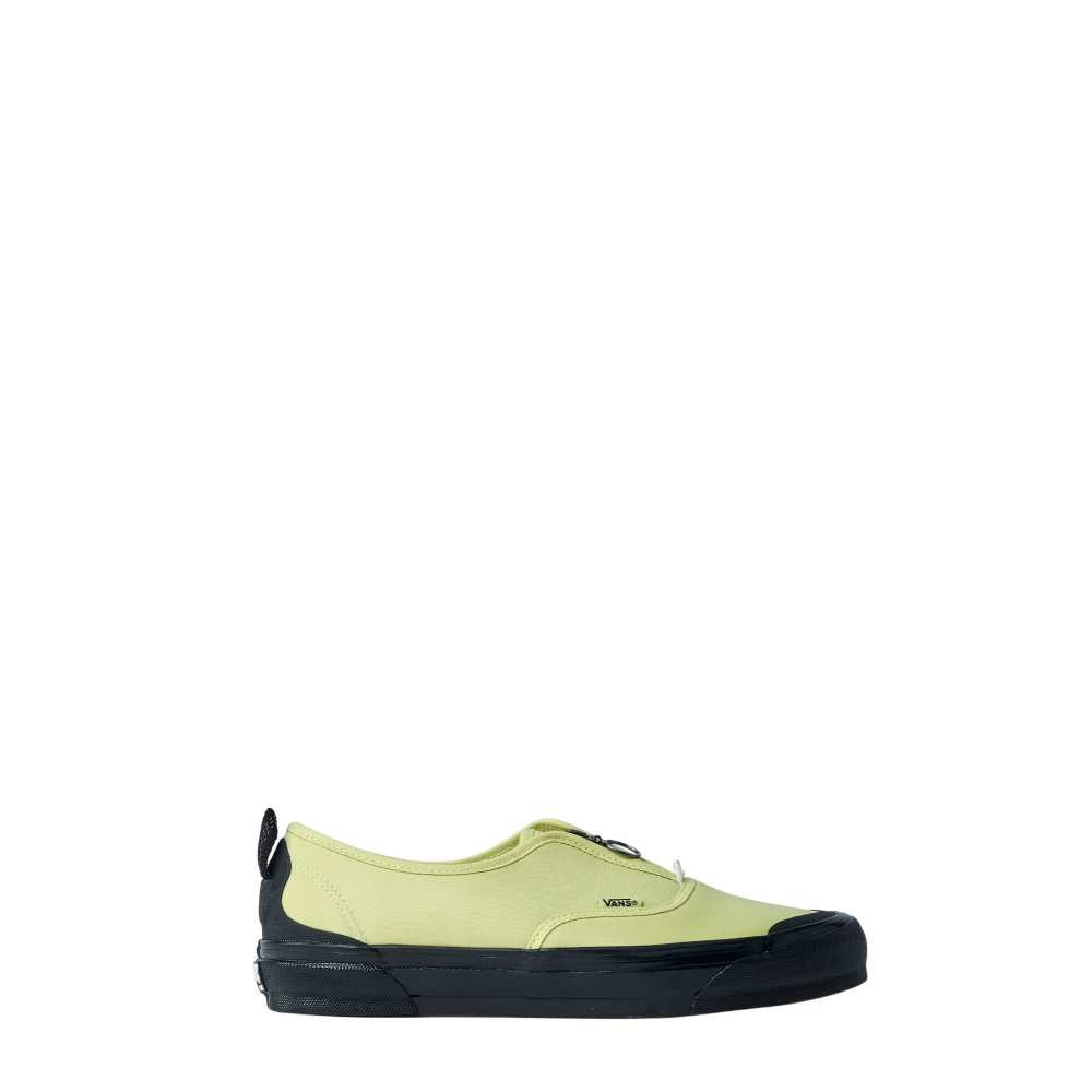 Vans Canvas Zip Sneakers met Vibram Sole Heren Schoenen Geel