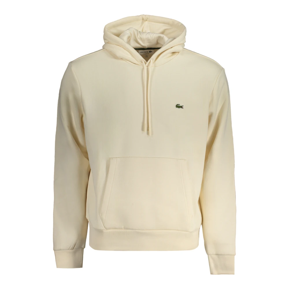 Lacoste Men's Beige Long Sleeve Hoodie