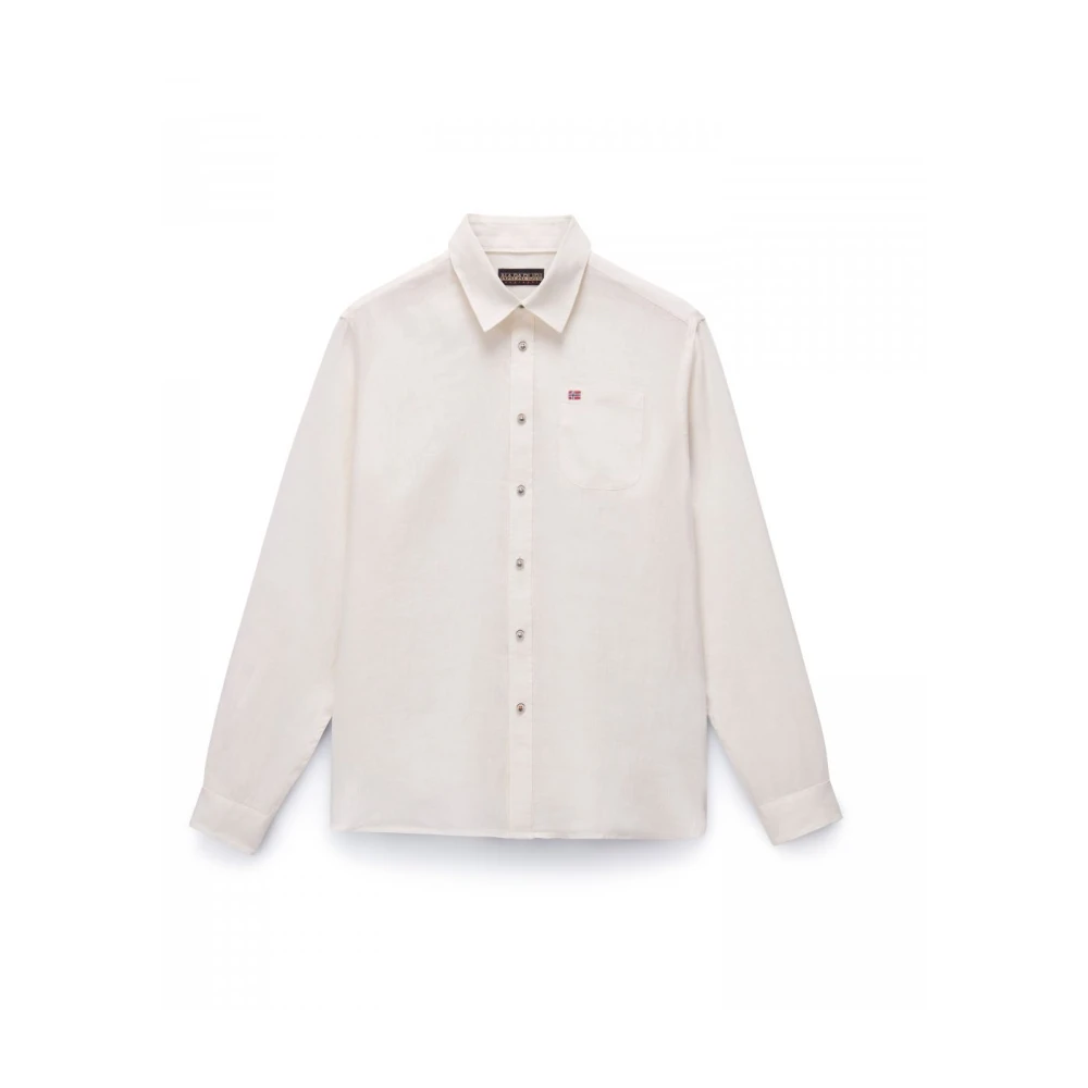 Napapijri Homme Beige - Casual Chemises - Chemises - Taille: 3XL